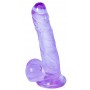 Фиолетовый фаллоимитатор Oxygen - 17,5 см. (Lola Games 7084-02lola)
