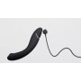 Темно-серый стимулятор G-точки Womanizer OG c технологией Pleasure Air и вибрацией - 17,7 см. (Womanizer WZ171SG5)