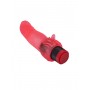 Розовый гелевый вибратор с клиторальными лепестками - 18,5 см. (LOVETOY (А-Полимер) 220200)