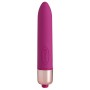 Ярко-розовая гладкая вибропуля Afternoon Delight Bullet Vibrator - 9 см. (So divine J600D02)