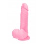 Розовый фаллоимитатор Scot - 20 см. (ToyFa 872014)