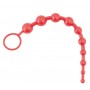 Красная анальная цепочка Black Red - 31 см. (ToyFa 901302-9)