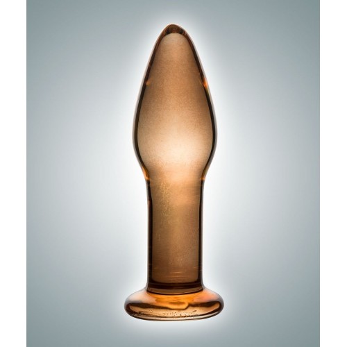 Оранжево-золотистая стеклянная пробка - 10,5 см. (Rubber Tech Ltd 0096 BX DD)