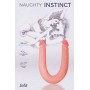 Двусторонний фаллоимитатор Naughty Instinct - 44 см. (Lola Games 5570-03Lola)