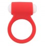 Красное эрекционное виброкольцо LIT-UP SILICONE STIMU RING 3 RED (Dream Toys 21159)