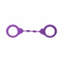 Фиолетовые силиконовые наручники Suppression (Lola Games 1167-02lola)