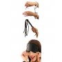 Набор для эротических игр Lover s Fantasy Kit - наручники, плетка и маска (Pipedream PD2107-00)