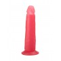 Розовый фаллоимитатор на подошве в виде присоски - 16,5 см. (LOVETOY (А-Полимер) 217100)