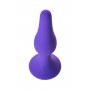 Фиолетовая анальная втулка Toyfa A-toys - 11,3 см. (A-toys 761302)