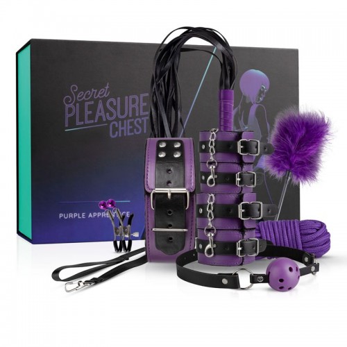 Фиолетовый эротический набор Dark Apprentice (Secret Pleasure Chest LBX403)