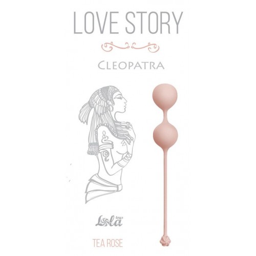 Розовые вагинальные шарики Cleopatra Tea Rose (Lola Games 3007-01Lola)