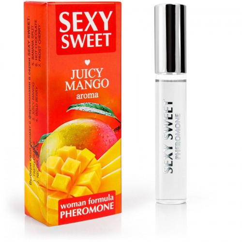 Парфюмированное средство для тела с феромонами Sexy Sweet с ароматом манго - 10 мл. (Биоритм LB-16123)