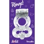 Прозрачное эрекционное кольцо Rings Treadle с подхватом (Lola Games 0114-60Lola)