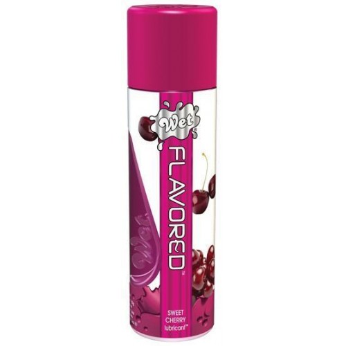 Лубрикант Wet Flavored Popp N Cherry с ароматом вишни - 89 мл. (Wet International Inc. 21506)