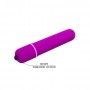 Фиолетовая вытянутая вибропуля - 10,2 см. (Baile BI-014192-0603S)