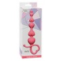 Розовая анальная цепочка Begginers Beads - 18 см. (Lola Games 4102-01Lola)