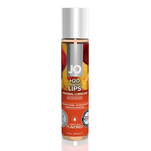 Лубрикант с ароматом персика JO Flavored Peachy Lips - 30 мл. (System JO JO30126)