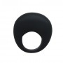Черное вибрирующее эрекционное кольцо Trap (Baile BI-210140-0801)