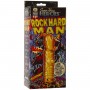 Фаллоимитатор Железного Человека SUPER HUNG HEROES Rock Hard Man - 20 см. (Doc Johnson 8900-04-BX)