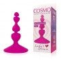 Ярко-розовый анальный стимулятор COSMO - 8 см. (Bior toys CSM-23028)