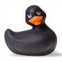 Черный вибратор-уточка I Rub My Duckie 2.0 (Big Teaze Toys 27309)