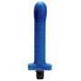 Синий многоскоростной силиконовый вибратор - 18 см. (Dream Toys 20138)