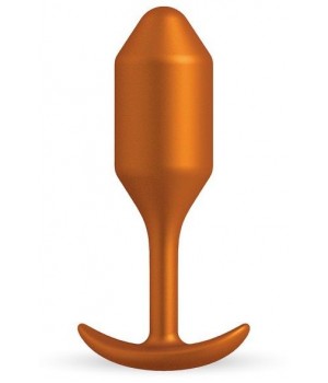 Пробка для ношения цветы бронзы B-vibe Snug Plug 2 - 11 см.