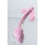 Розовый силиконовый вагинальный шарик с лепесточками (Штучки-дрючки 690304)