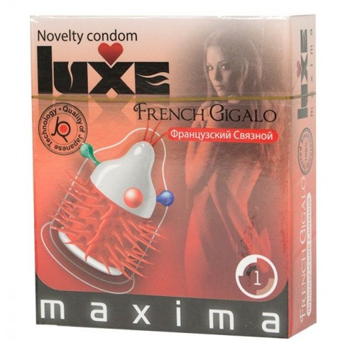 Презерватив LUXE Maxima  Французский связной  - 1 шт. (Luxe LUXE Maxima  №1  Французский связной)