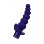 Фиолетовый силиконовый анальный вибратор Dandy - 13,5 см. (ToyFa 358004)