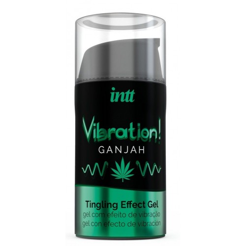 Жидкий интимный гель с эффектом вибрации Vibration! Ganjah - 15 мл. (INTT GA0001)