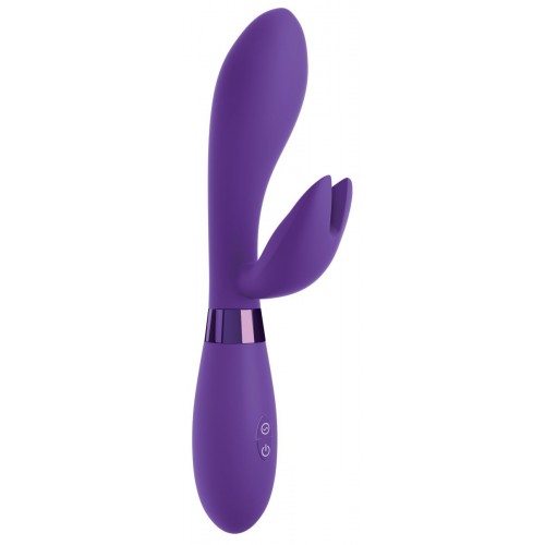 Фиолетовый вибратор-кролик #bestever Silicone Vibrator - 21,2 см. (Pipedream PD1781-00)