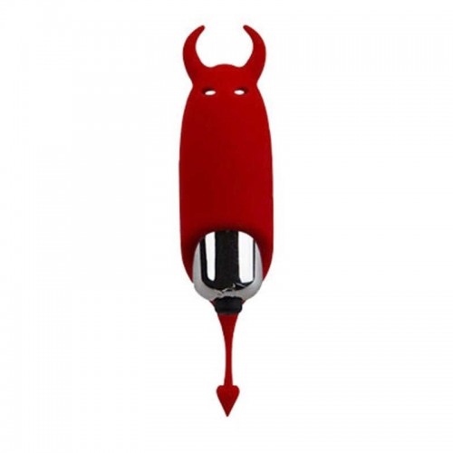Красный вибростимулятор Devol Mini Vibrator - 8,5 см. (Adrien Lastic 30594)