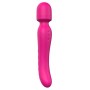 Ярко-розовый жезловый вибратор Heating Bodywand с нагревом - 23,2 см. (Dream Toys 21780)