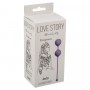 Фиолетовые вагинальные шарики Love Story Empress Lavender Sunset (Lola Games 3008-01Lola)