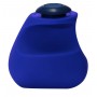 Синяя вибронасадка на пальцы Fin Finger (Dame Products E27806)