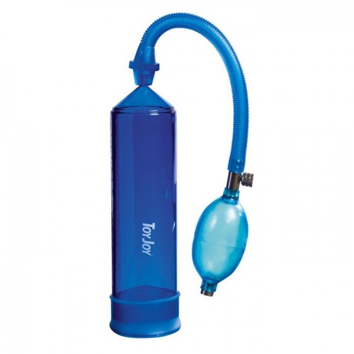 Синяя вакуумная помпа Power Pump Blue (Toy Joy 3006009144)