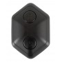 Черный вибростимулятор простаты Butt Plug с функцией расширения - 10,7 см. (Orion 05979100000)