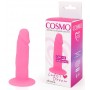 Розовый фаллоимитатор с ограничительным основанием - 10 см. (Bior toys CSM-23152)