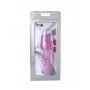 Закрытая насадка розового цвета с шипами и точками - 13,5 см. (Toyfa Basic 888005-3)