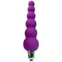 Фиолетовый анальный вибромассажер-елочка - 12 см. (Bior toys CSM-23046)