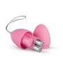 Розовое виброяйцо Vibrating Egg с пультом ДУ (Easy toys ET001PNK)