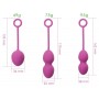Набор фиолетовых вагинальных шариков Nova Ball со смещенным центром тяжести (Svakom SSYB-VLT)