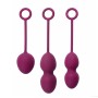 Набор фиолетовых вагинальных шариков Nova Ball со смещенным центром тяжести (Svakom SSYB-VLT)