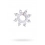 Прозрачное гелевое эрекционное кольцо-звезда (Toyfa Basic 818002-1)