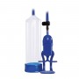 Прозрачно-синяя вакуумная помпа Renegade Bolero Pump (NS Novelties NSN-1122-17)
