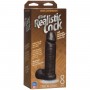 Коричневый фаллоимитатор The Realistic Cock 8” with Removable Vac-U-Lock Suction Cup - 20,57 см. (Doc Johnson 0271-05-BX)