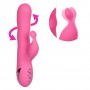 Розовый вибратор-кролик с волновым движением ствола Santa Barbara Surfer - 24 см. (California Exotic Novelties SE-4350-65-3)
