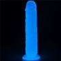 Прозрачный, светящийся в темноте фаллоимитатор Lumino Play Dildo - 21 см. (Lovetoy LV319021)