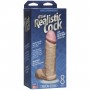 Телесный фаллоимитатор The Realistic Cock 8” with Removable Vac-U-Lock Suction Cup - 22,3 см. (Doc Johnson 0271-02-BX)